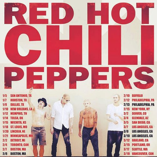 Red Hot Chili Peppers - THUNDER